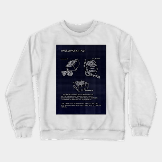 Psu Crewneck Sweatshirt by Naui Kev Art